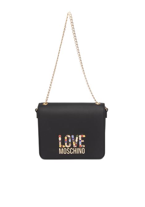 Black shoulder bag LOVE MOSCHINO | JC4334PPOIKJ0-000